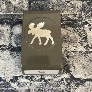 Stampin’ Up! MOOSE BUILDER Paper Punch Flat Locking Retired